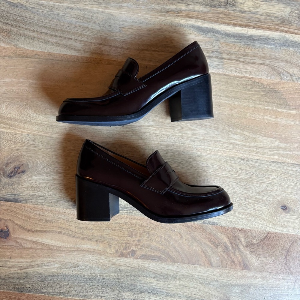 High Heel Penny - Burgundy - Thursday Boot Co - Picture 8 of 12